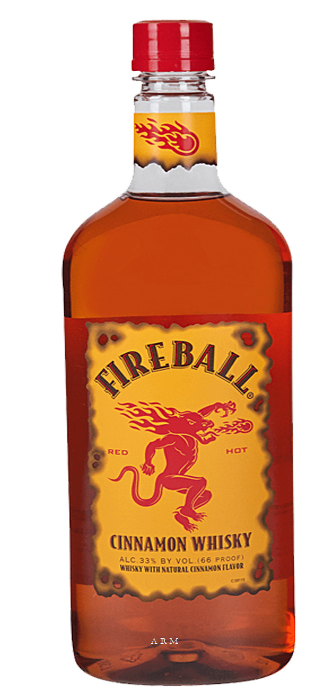 bottle of Fireball