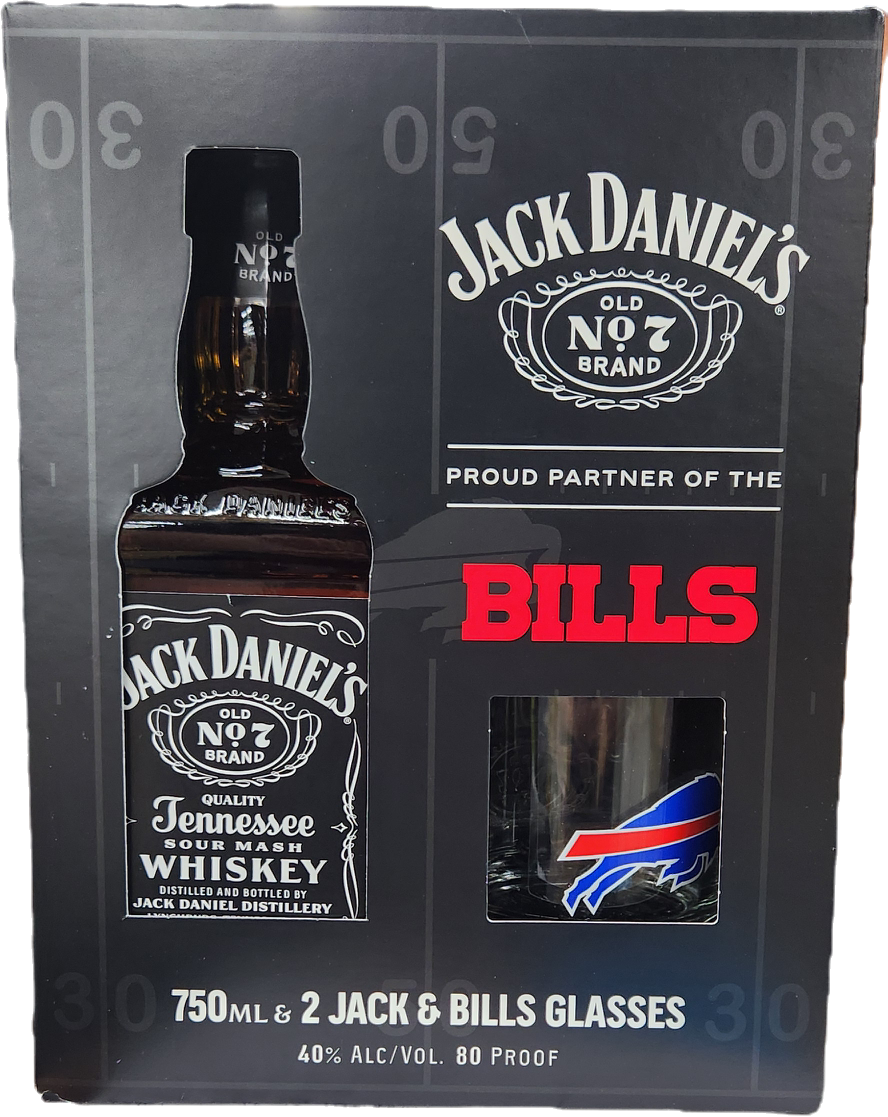 Jack Daniel's Old No. 7 Tennessee Whiskey Gift Set With Glass