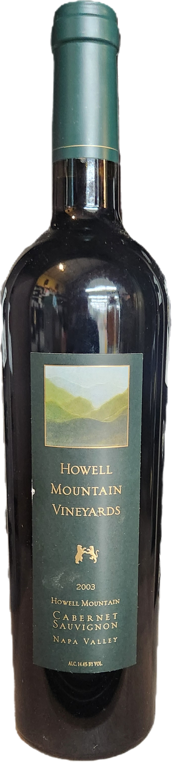Howell Mtn Cab Sauv '03 750