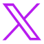 purple x button