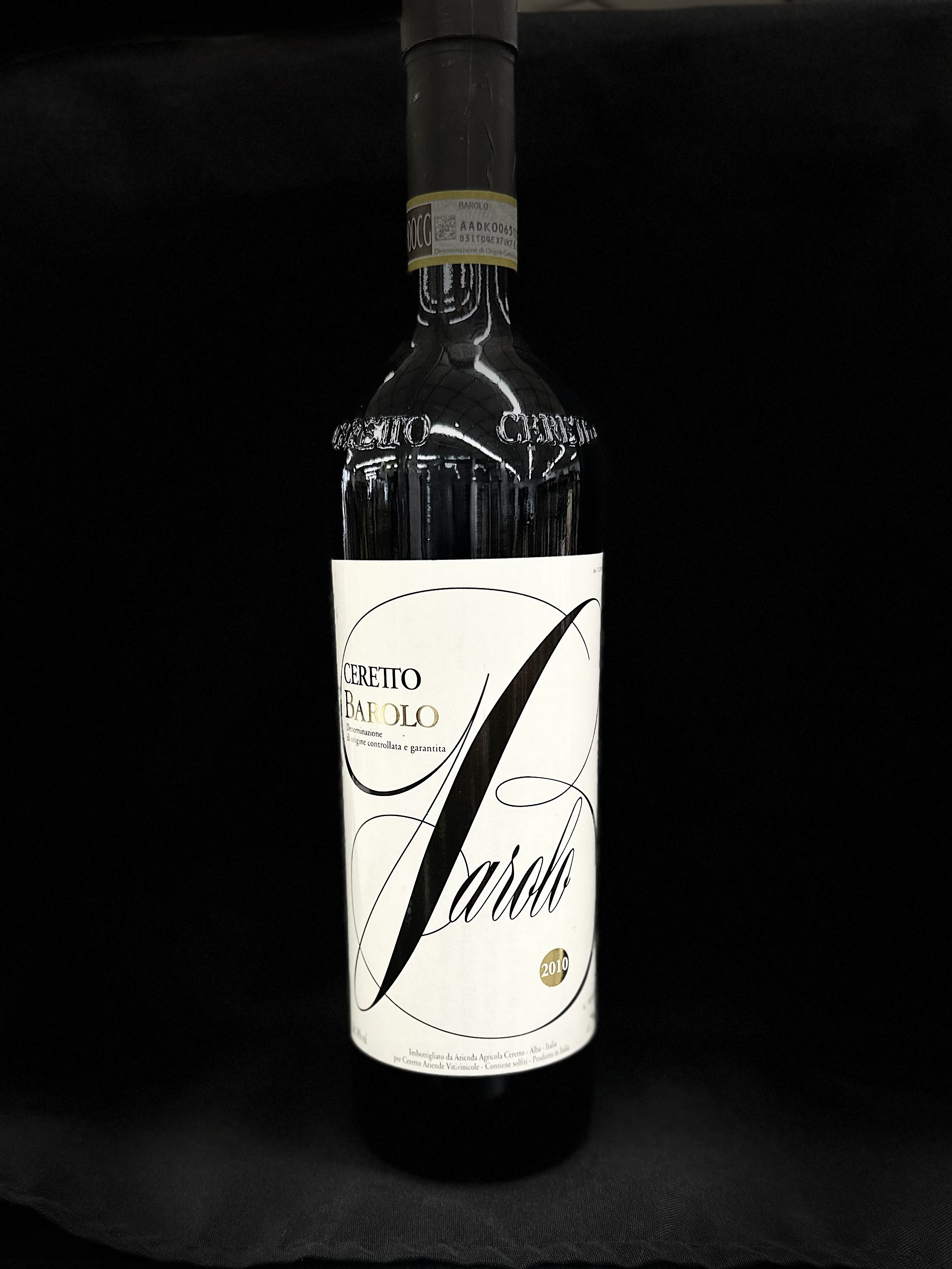 Ceretto Barolo 2010 750