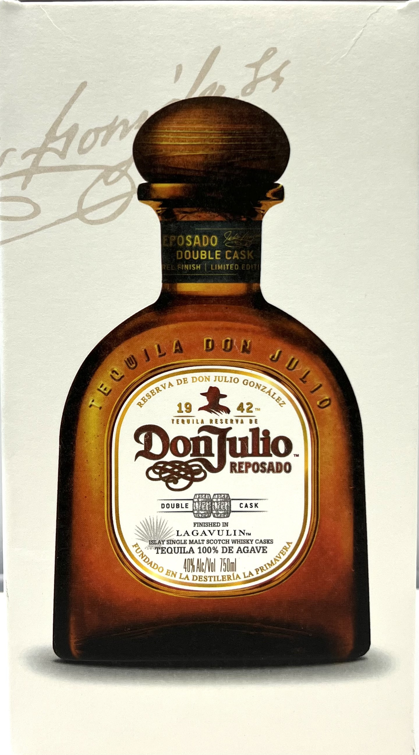 Rep Lagavulin 750ml Don Julio