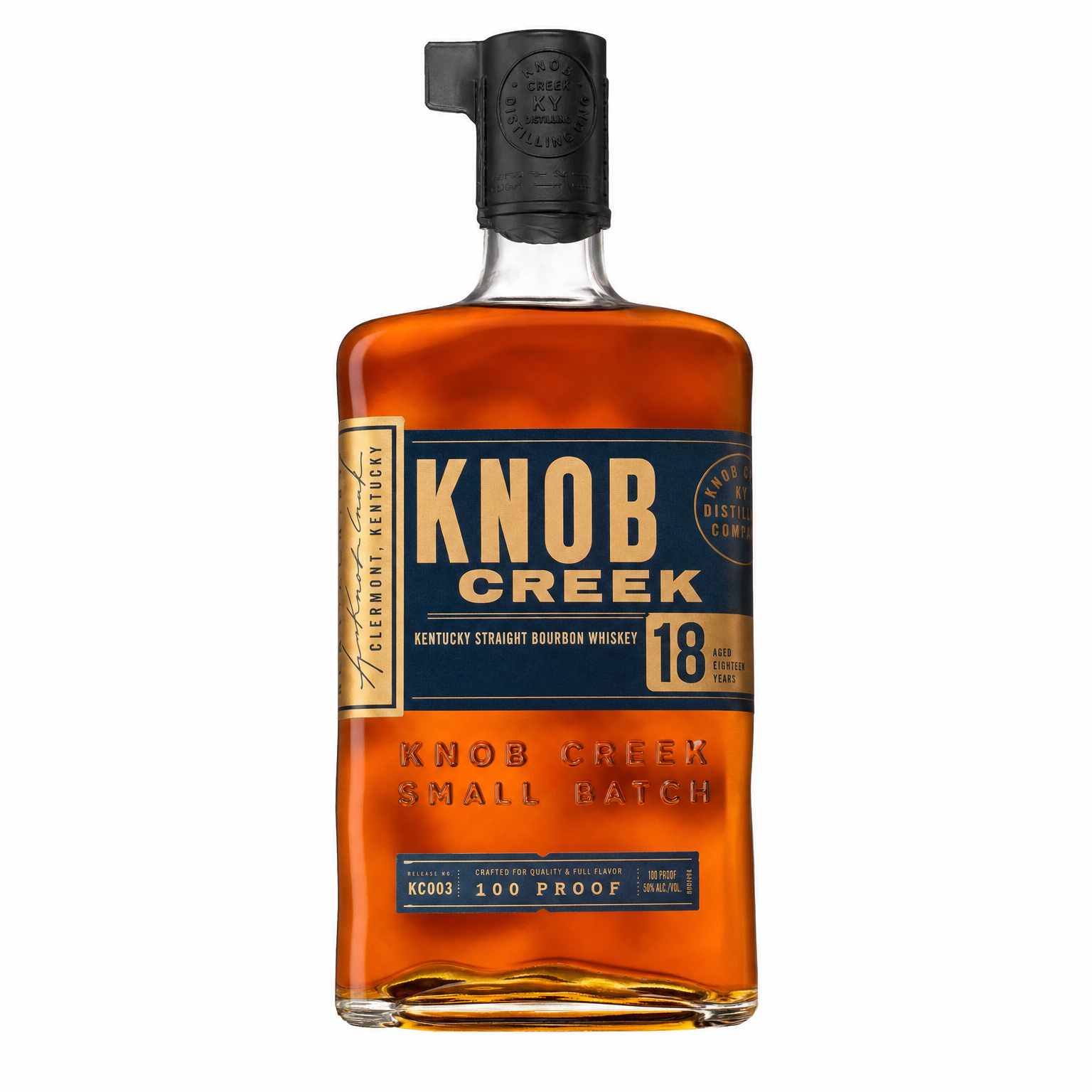 Knob Creek 18 Year Old Kentucky Straight Bourbon Whiskey Release No. Kc003 750ml