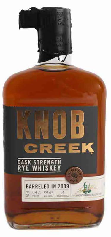 Knob Creek Cask Strength Rye 750ml