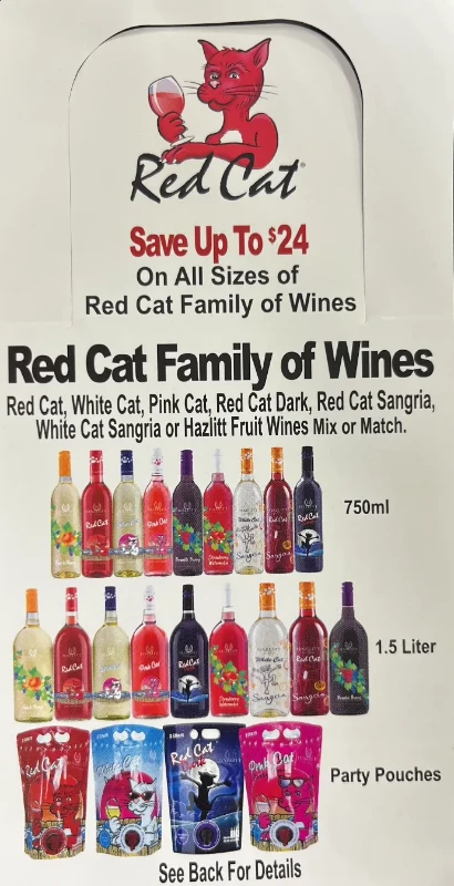 Hazlitt Red Cat Wines