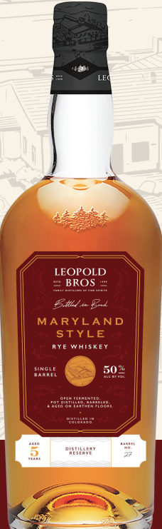 Leopold Sngl Brl Rye 750