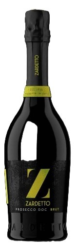 bottle of Zardetto Prosecco