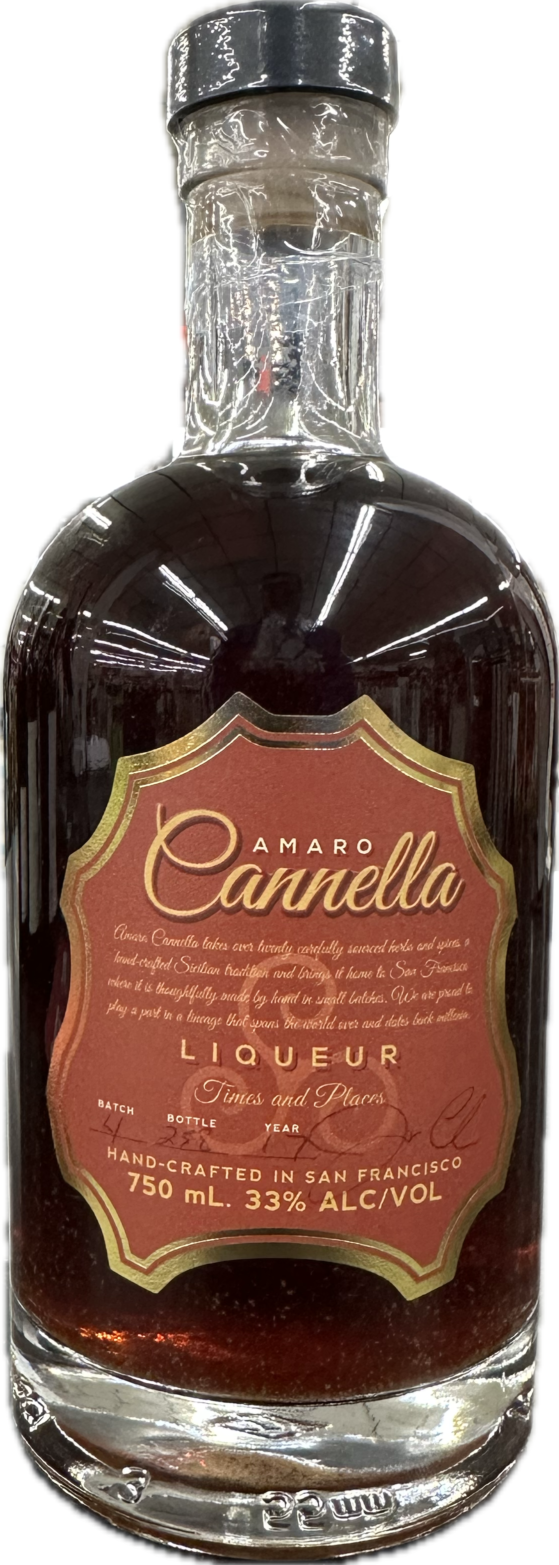 Cannella Amaro 750