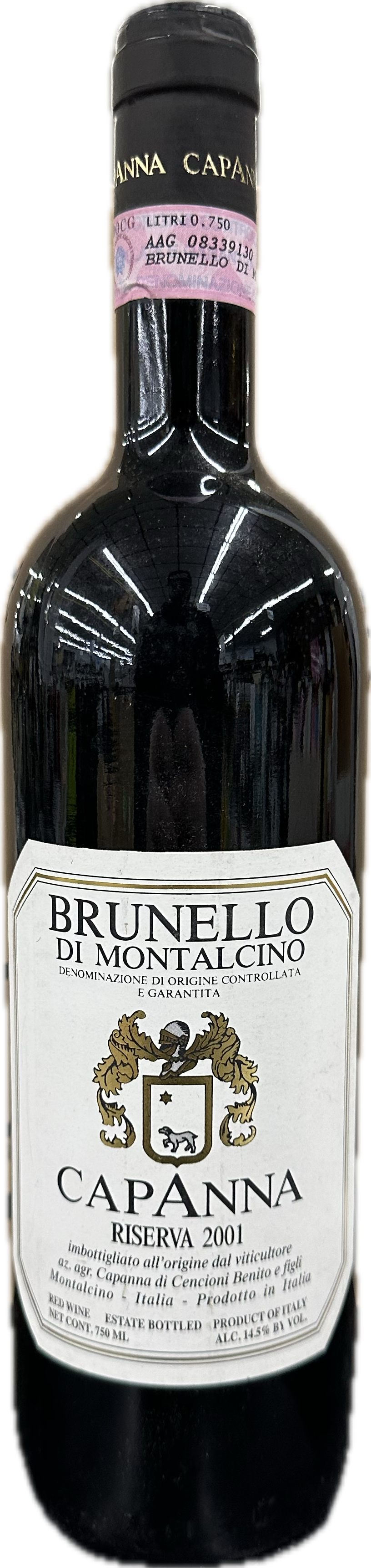 Capanna Brunello Rsv '01 750