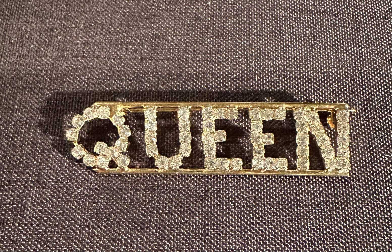 Queen Crystal Pin $39.95 Swarovski Crystal