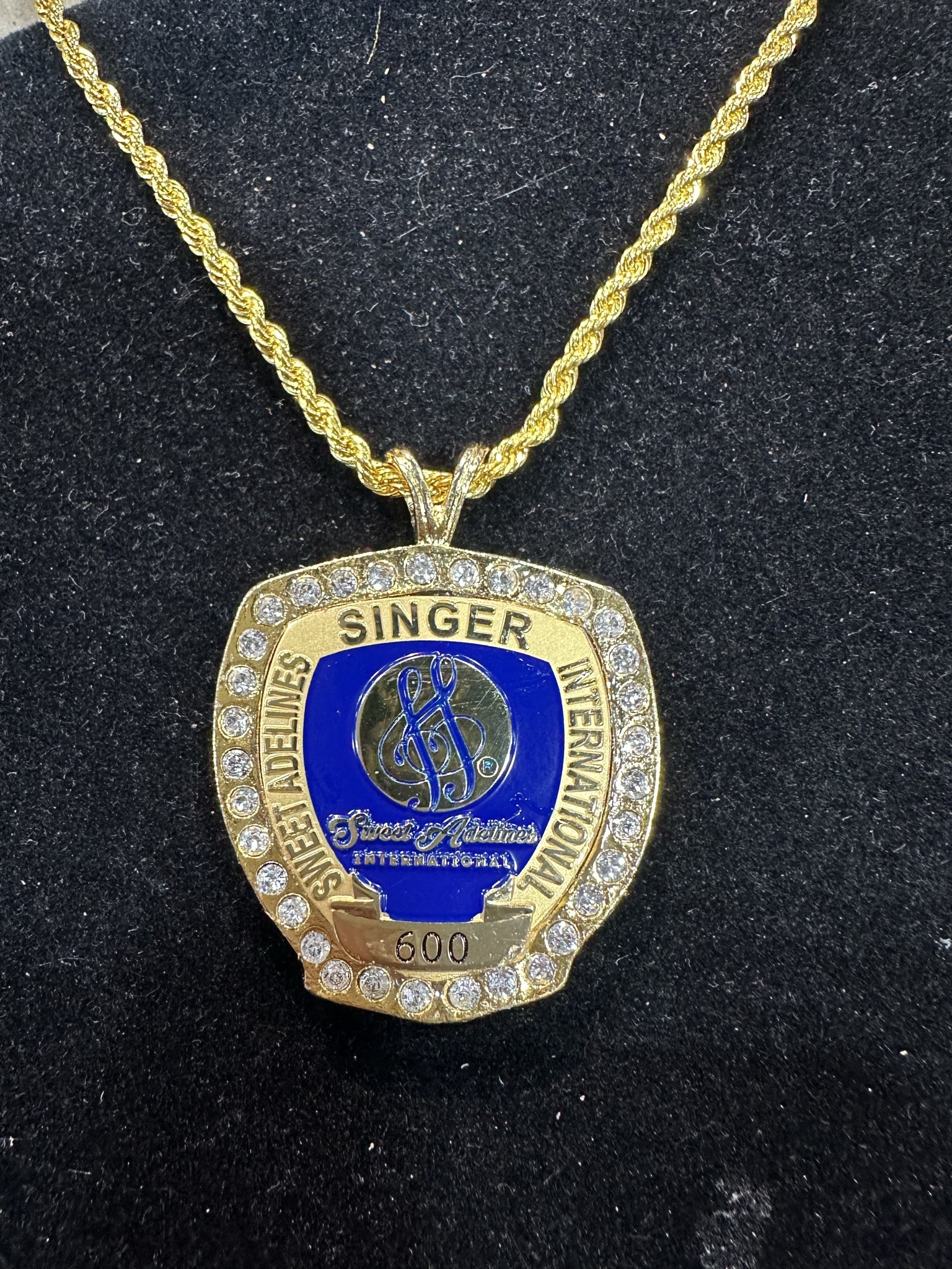 Master Singer Crystal Holder $39.95