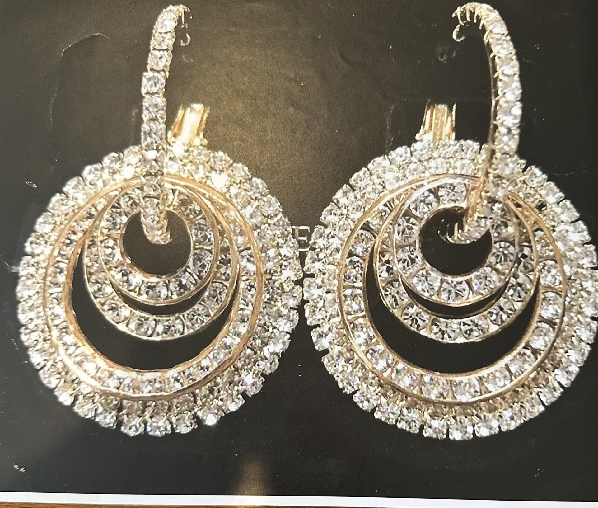 Crystal Hoops   $34  Crystal Hoops only!    (priced per pair)       BUY CRYSTAL ADD ON RINGS!