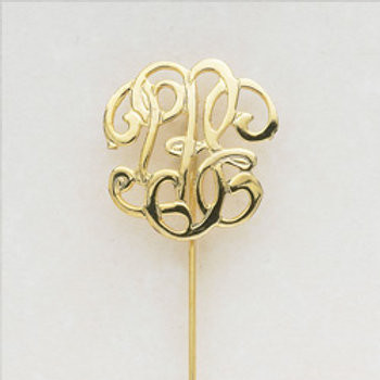 Combo #95. monogram pin. $24.95