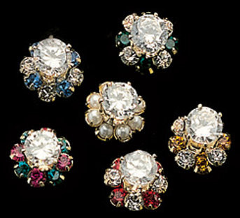 CZ 1 Carat Stud Earrings