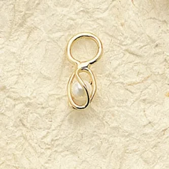 Small Cage Pearl Charms $26  (priced per pair)