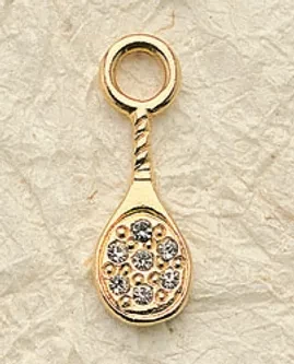 Tennis Rack Charm Pair