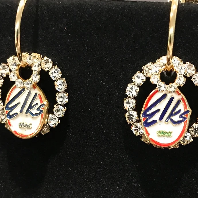 Elks USA Earring Set  $79.95  priced per pair