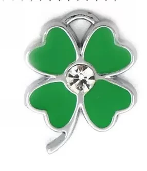 Four Leaf Clover Charm Pair