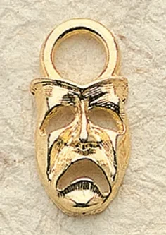 Sad Face Charm Pair $28  (Priced per pair)