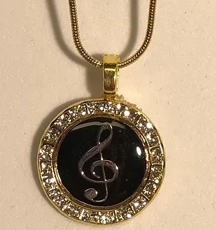 G Clef Pendant