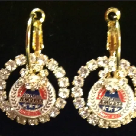 AMVET  Ladies Auxiliary Earring Set