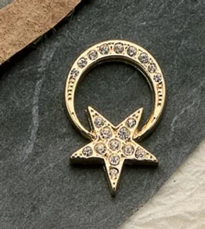 Moon-N-Star Charms $28.00 (Priced per pair)