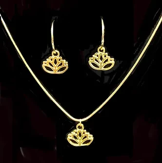 Ladies Oriental Shrine Lotus  Flower Complete Set