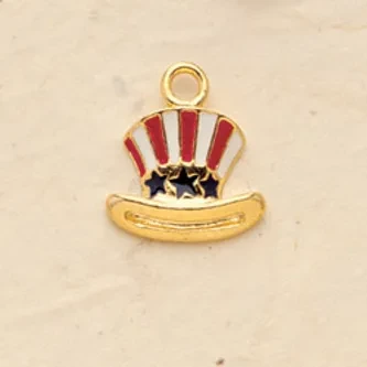 Uncle Sam Hat Charm  $28 (priced per pair)