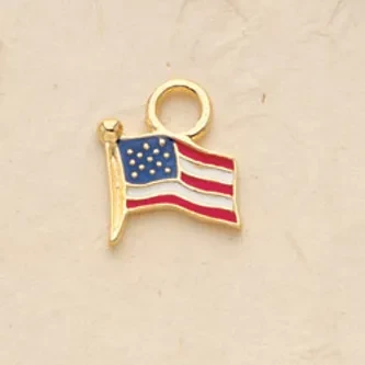 American Flag Charms $28  priced per pair
