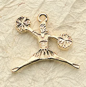 Cheerleader Charm Pair