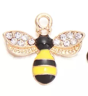 Crystal Yellow Jacket Charms  $28 priced per pair