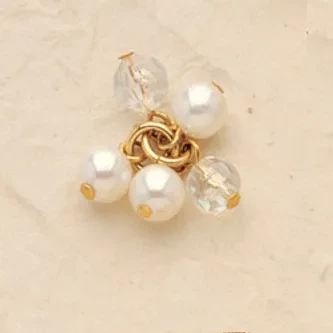 Cluster Pearl Charms $28 (priced per pair)