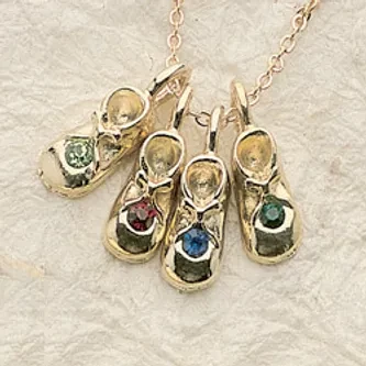 Birthstone Bootie Charm