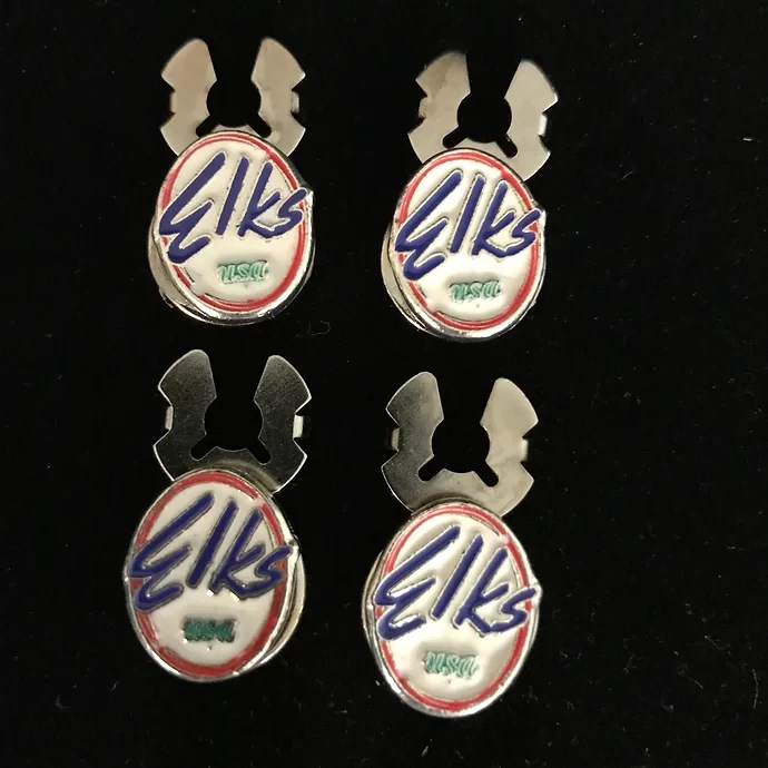 Elks USA Button Covers  (set of 4)  $49.95