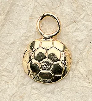 Soccer Ball Charm Pair