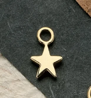 Gold Star Charm  $28 Pair