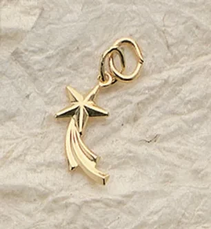 Shooting Star Charm Pair     $26   Priced per pair