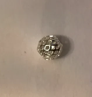 Filigree Barrels  (Priced by single charm) Great for Spacer Beads too!
