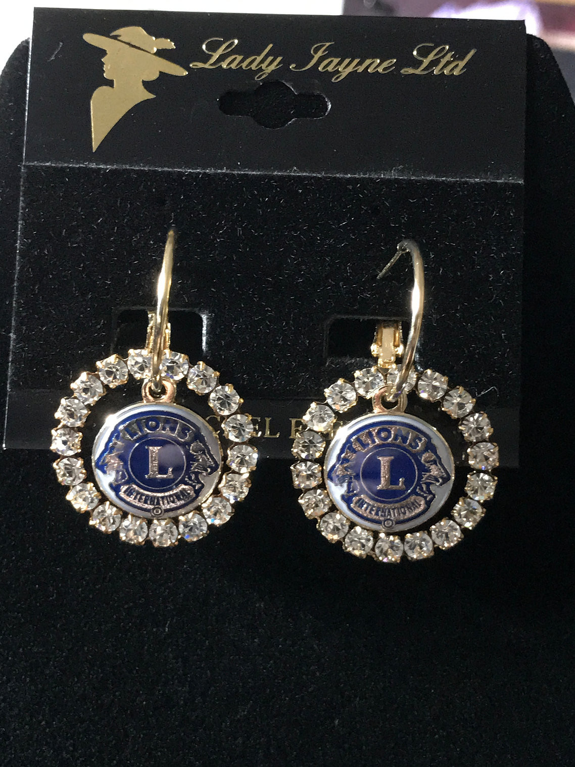 Lions International Earring Set