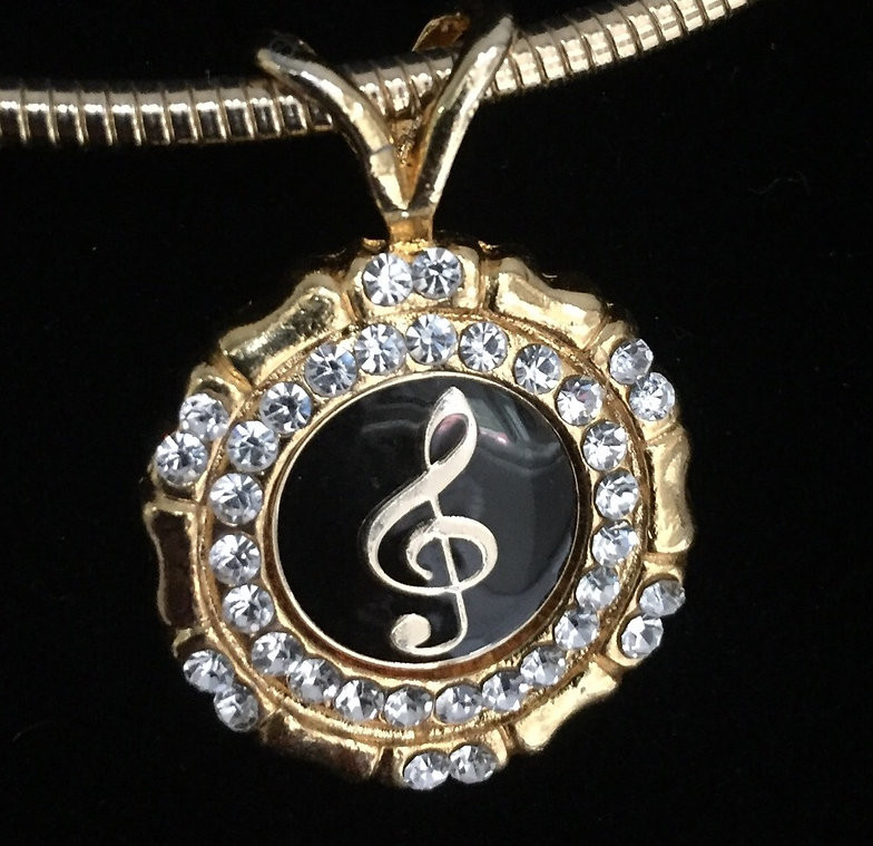 Music Note Medallion $59.95