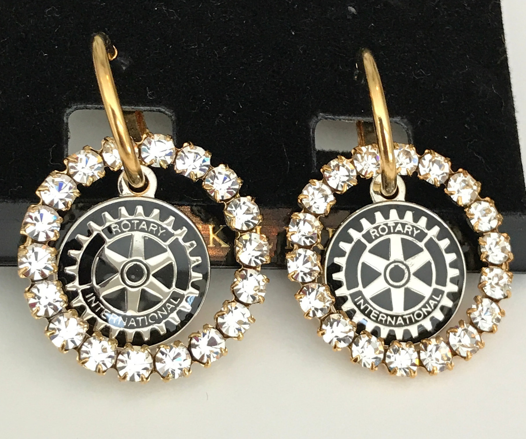 Rotary International Earring Set
