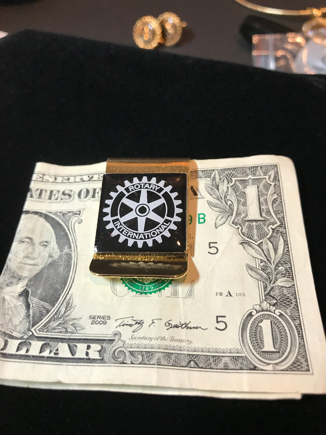 Rotary International Money Clip