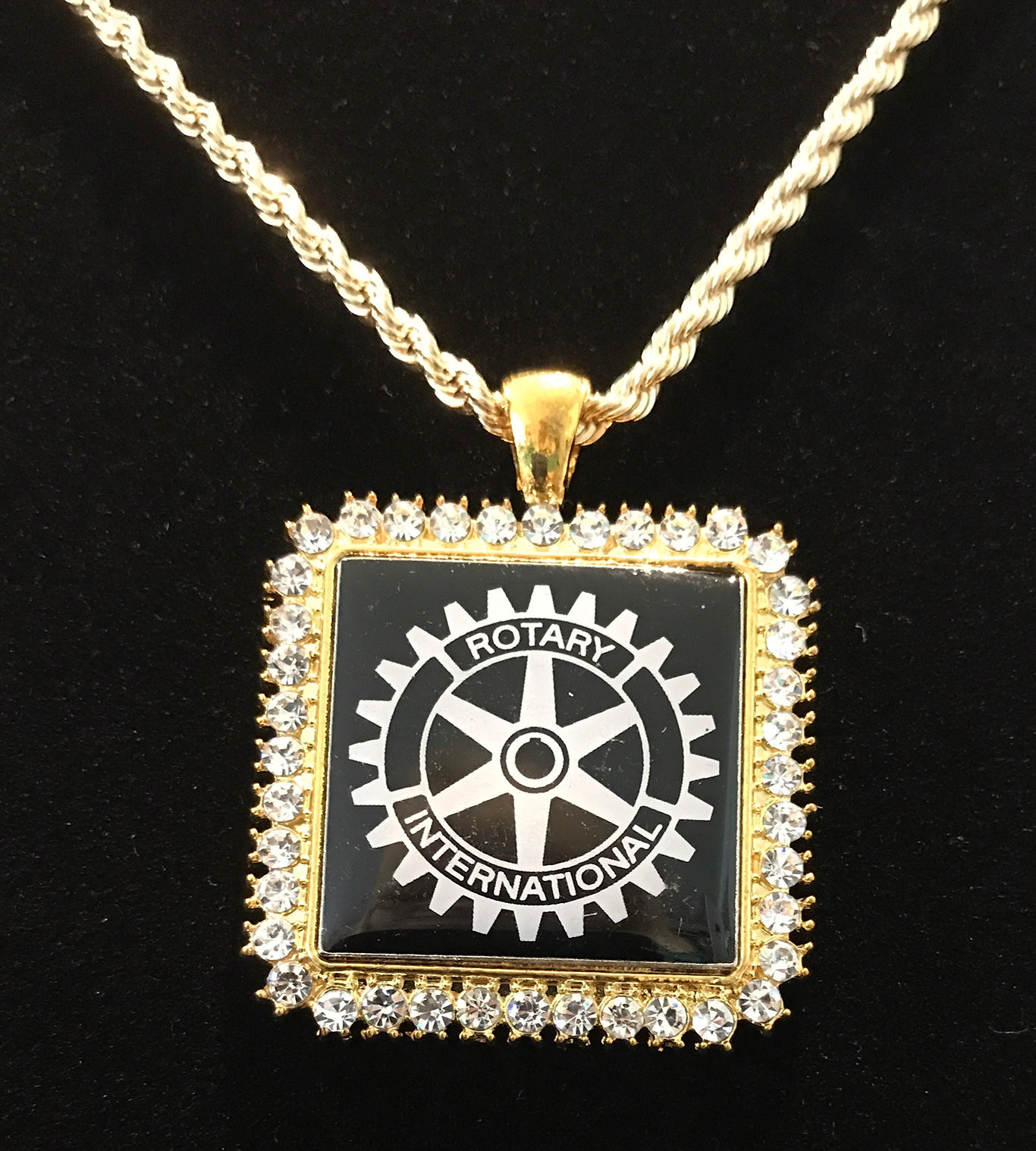 Rotary International Square Medallion