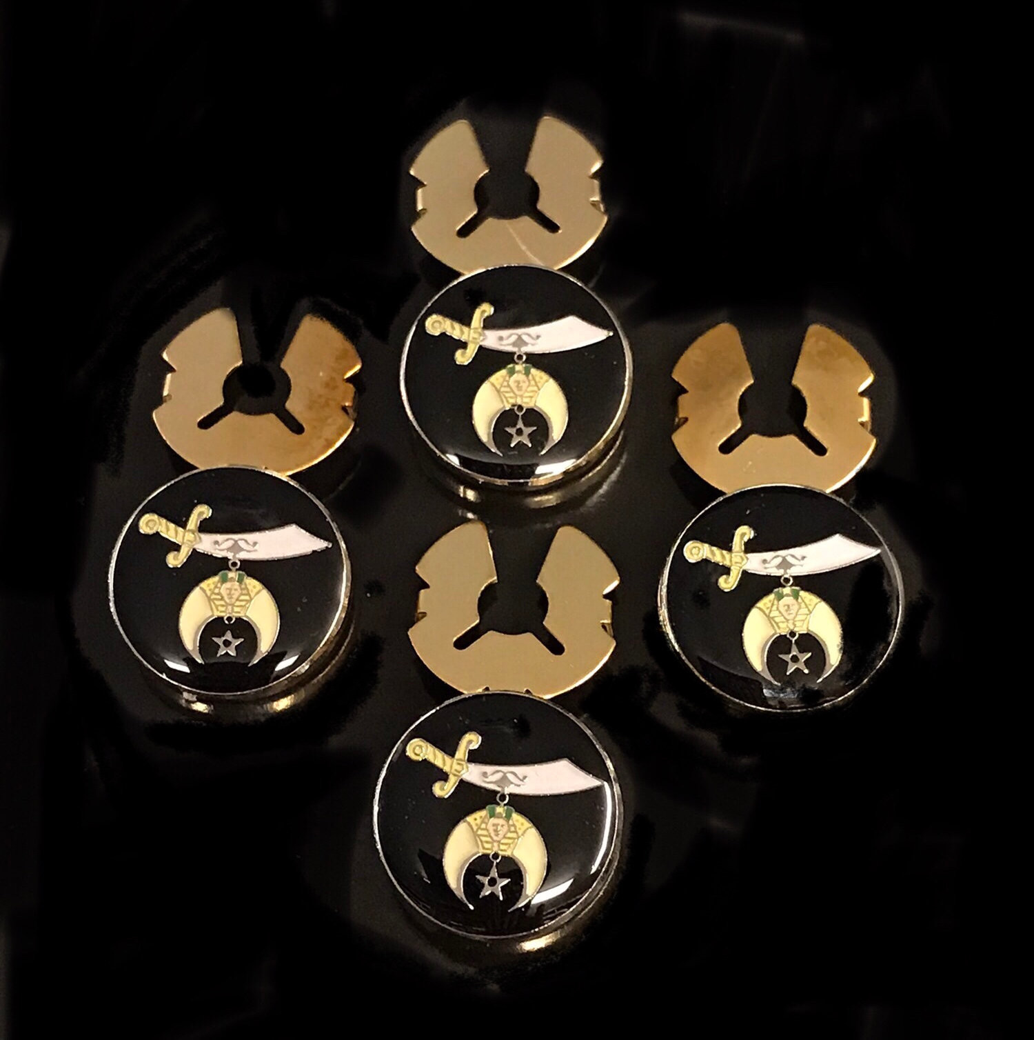 Shriner Button Covers