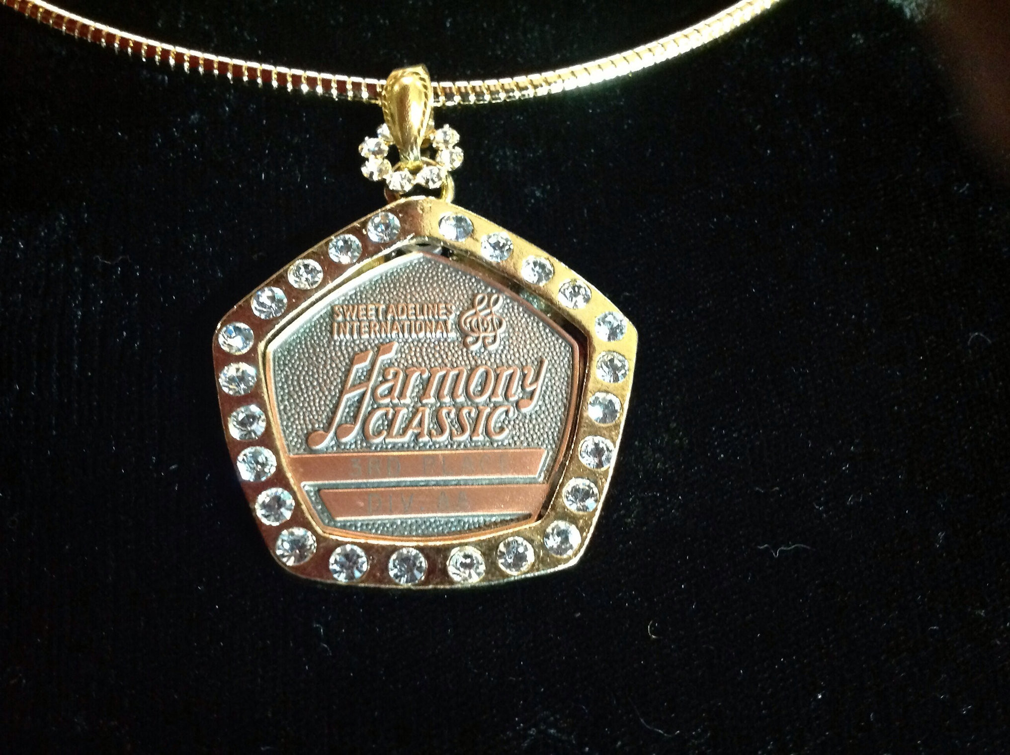 Sweet Adeline Harmony Classic Medal Holder $39.95