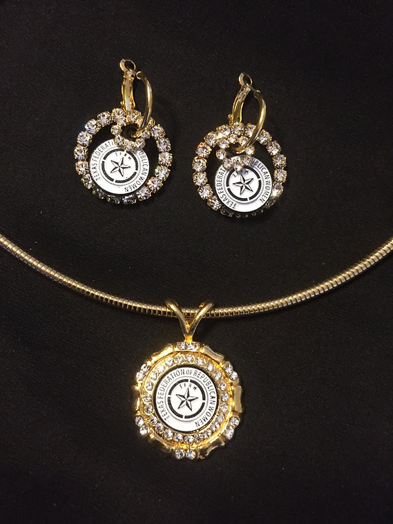TFRW  Full  Earring and Medallion Full Set