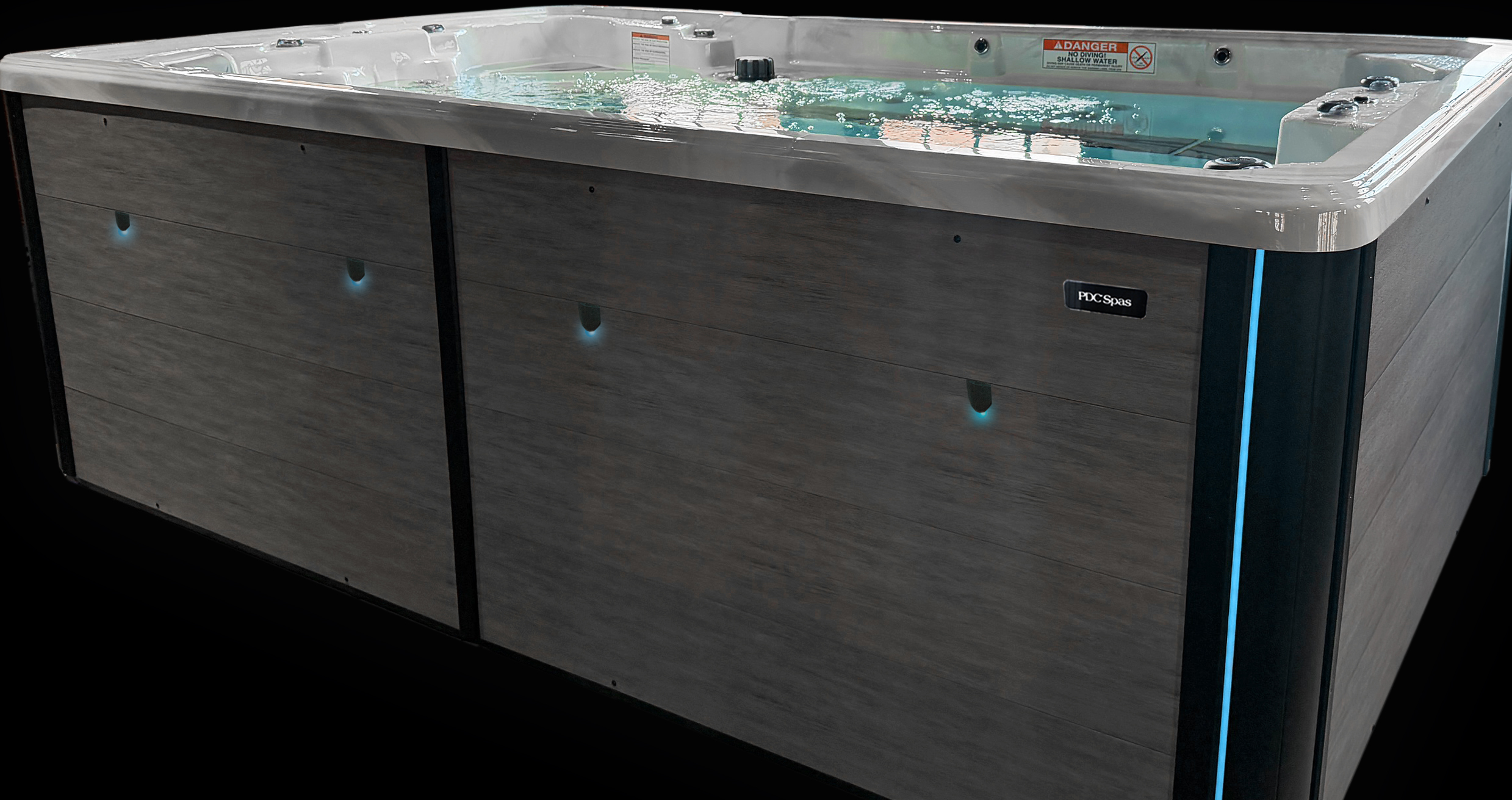 LuminX swim spa lighting