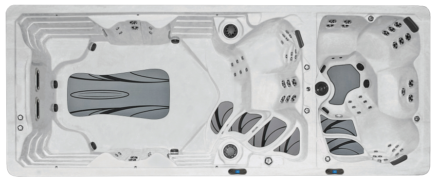 fx219 pdc spas dual zone synergy swim spa