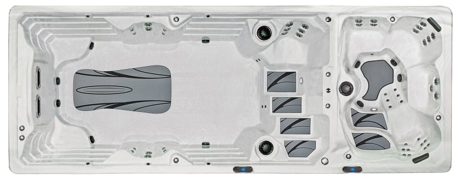 fx219s pdc spas dual zone synergy swim spa