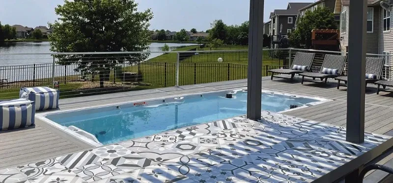 pdc spas splash series installed in deck